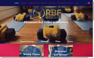 RBF Studio Maine website