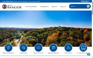 Bangor Home Rentals website