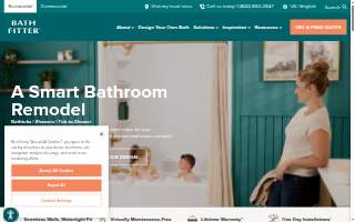 Bath Fitter of Ashland website