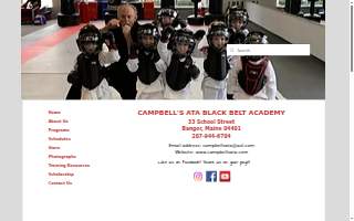 Campbell's ATA Martial Arts website