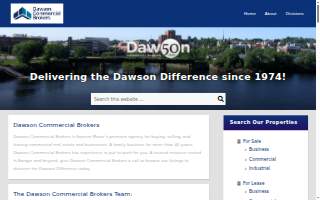 Dawson Commercial Brokers website