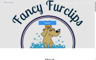 Fancy Furclips Pet Salon website