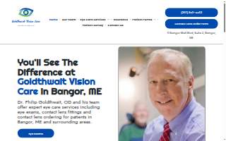 Goldthwait Vision Care website