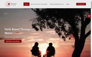 Greater Love Counseling website