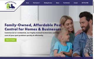 Heavens Best Pest Control website