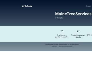 Maine Tree Services website
