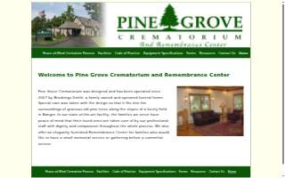 Pine Grove Crematorium website