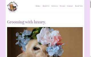 Pleasantly Pampered Grooming website