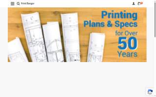 Print Bangor website