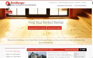 Rent Bangor - Marsh Property Management website