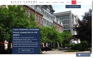 Riley Anders Commercial Real Estate website