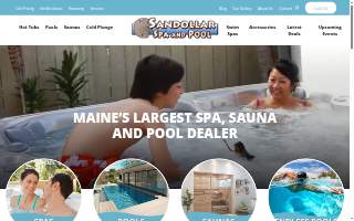 Sandollar Spa & Pool website