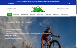 Ski Rack Sports website