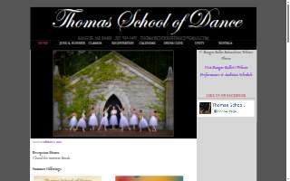 Thomas School of Dance website