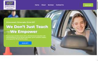 207 Driving School of Portland website