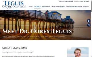 Corey J. Teguis, DMD website