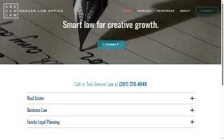Gnecco Law Office website