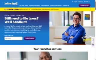 Jackson Hewitt Tax Service of Biddeford website
