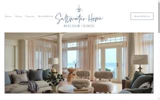 Saltwater Home website