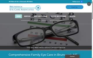 Brunswick Eye Care Associates website