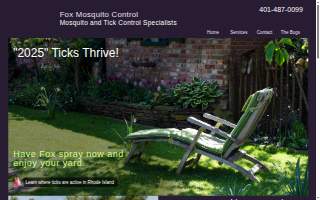 Fox Pest Control Westbrook website