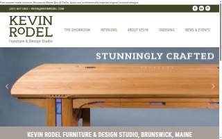 Kevin Rodel Furniture & Design Studio website