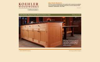 Koehler Woodworks website