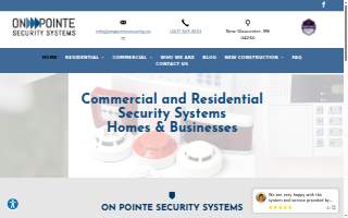 On Pointe Security of Brunswick website