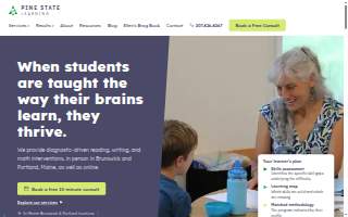 Pine State Learning of Brunswick website