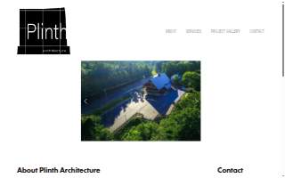 Plinth Architecture website