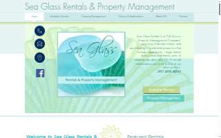 Sea Glass Rentals & Property Management website