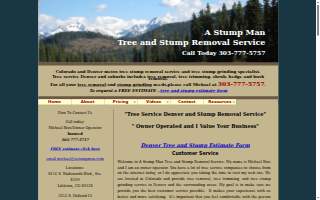 Stump & Grind Stump Removal website