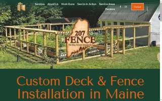 207 Fence of Gorham website
