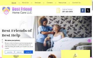 Best Friend Home Care LLC website