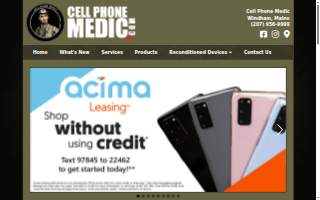 Cell Phone Medic website