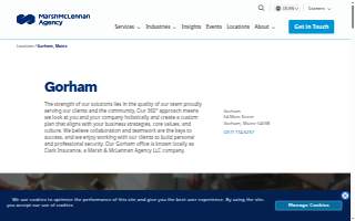 Clark Insurance, a Marsh & McLennan Agency LLC company website