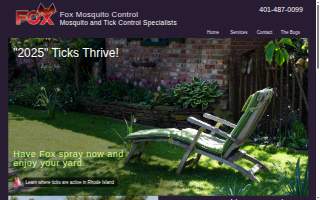Fox Pest Control of Gorham website