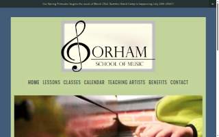 Gorham School of Music website