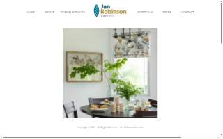 Jan Robinson Interiors website