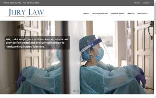 Jury Law, LLC website