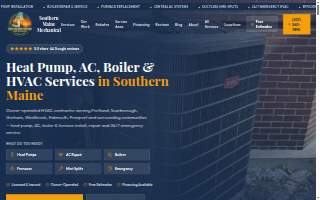 Southern Maine Mechanical of Gorham website