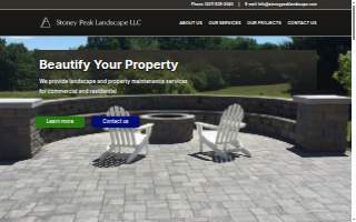 Stoney Peak Landscape LLC website