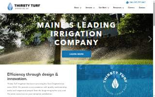 Thirsty-Turf Irrigation, Inc. website