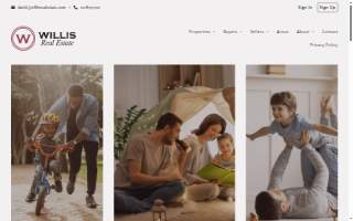 Willis Real Estate website