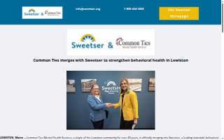 Common Ties Mental Health Services website