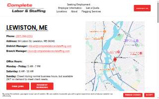 Complete Labor & Staffing of Lewiston website