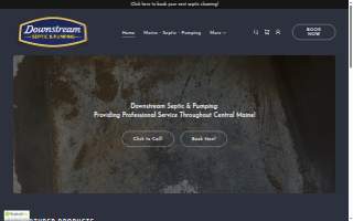 Downstream Septic & Pumping website
