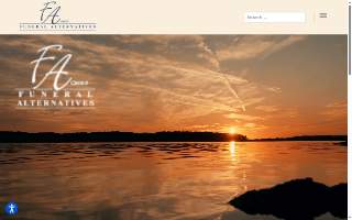 Funeral Alternatives website