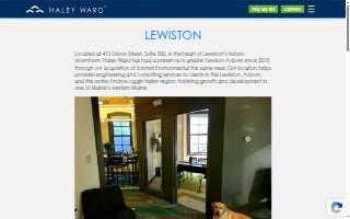 Haley Ward, Inc. website