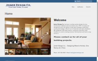 Joiner Design Co. website
